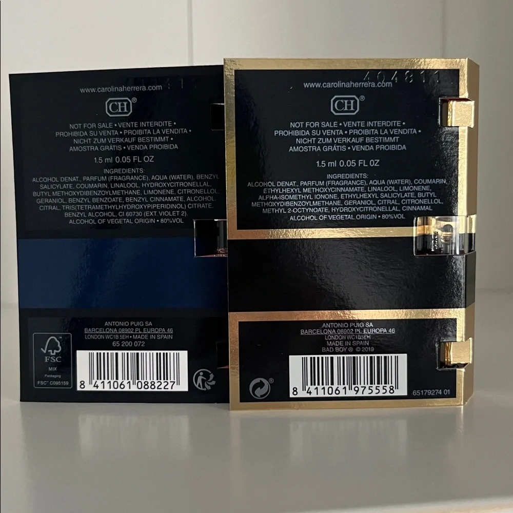 Carolina Herrera bad boy